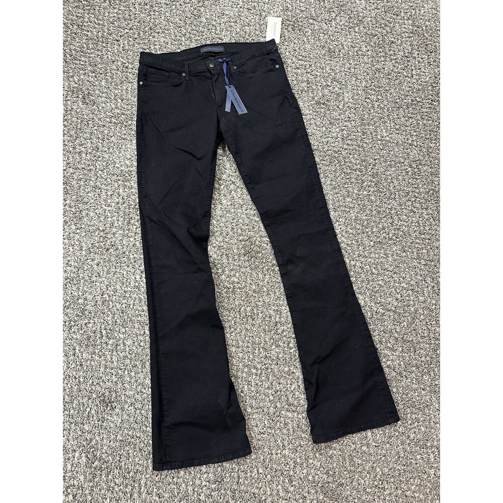 JUICY COUTURE WOMENS BLACK ROCKER BOOT JEANS Size 30